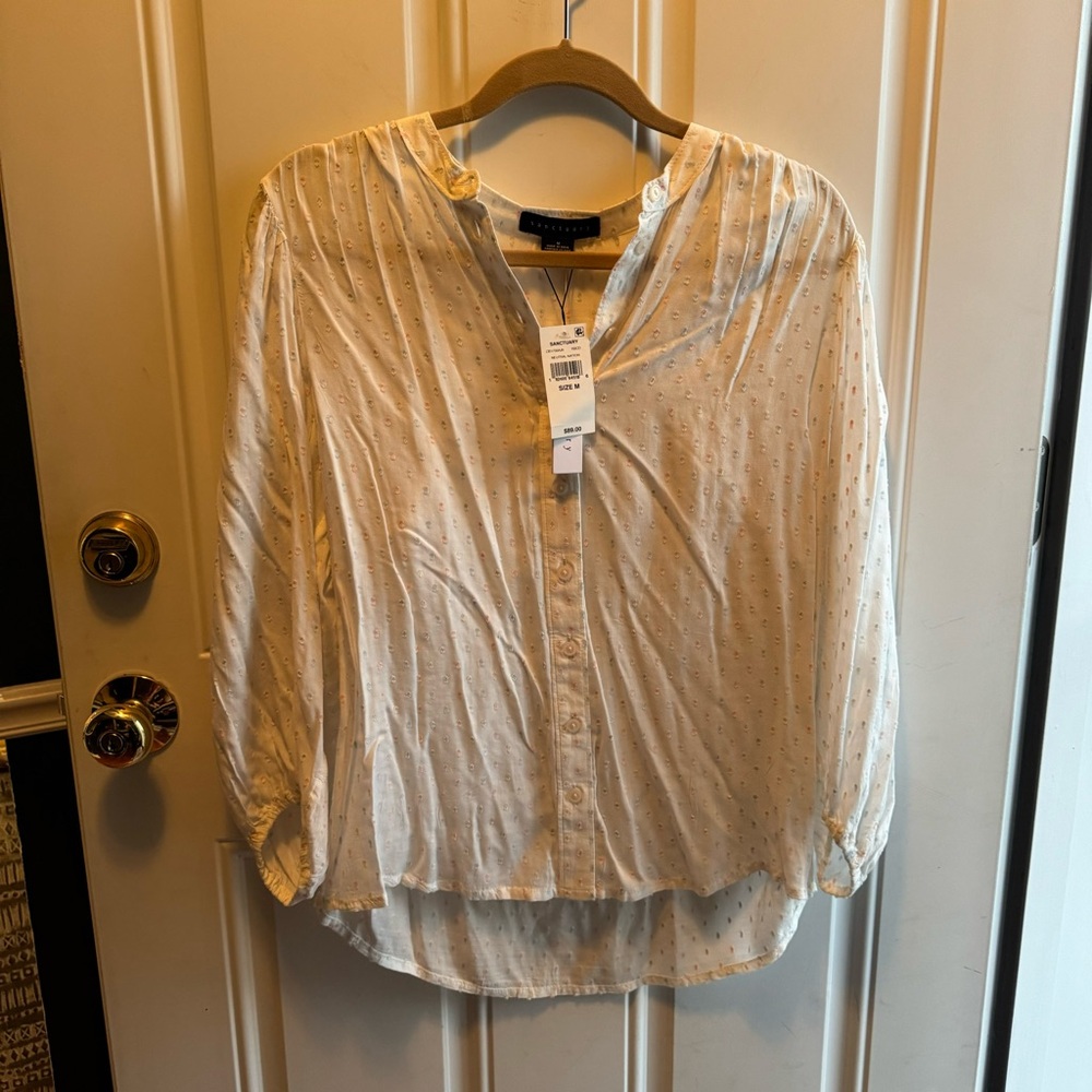 Sanctuary long sleeve blouse